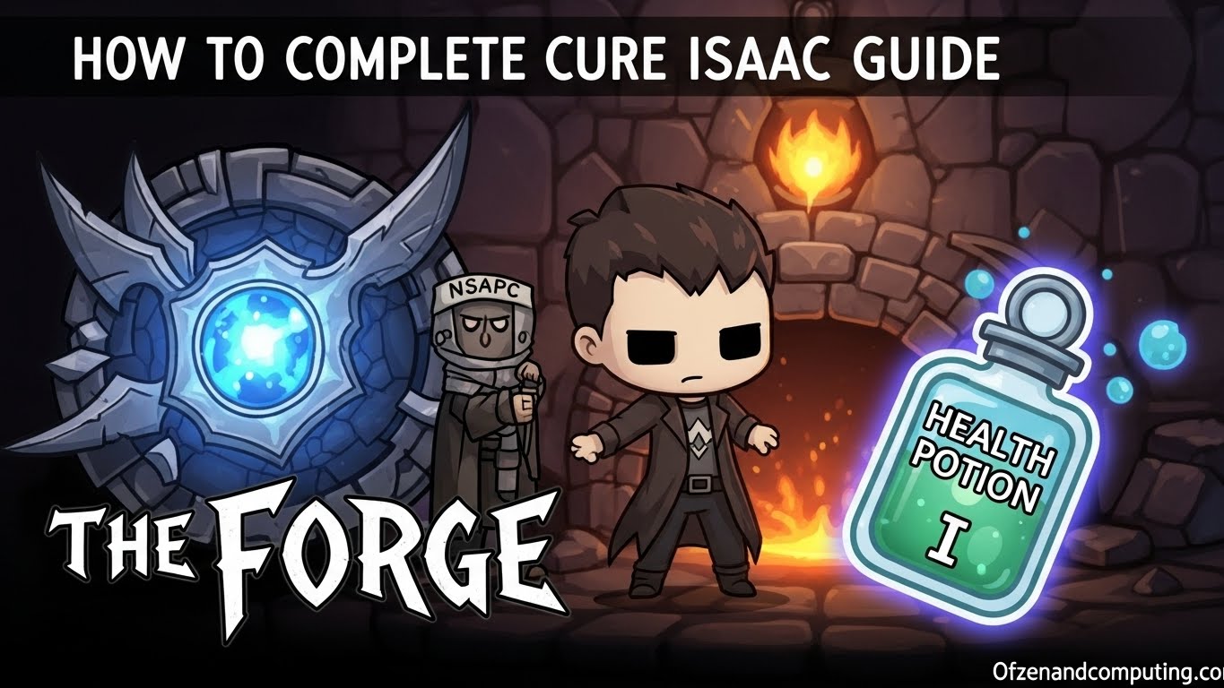 How to Complete Cure for Isaac in The Forge