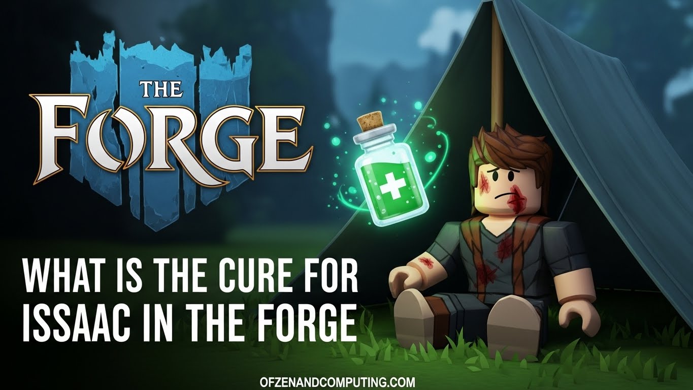 How to Cure Isaac in The Forge