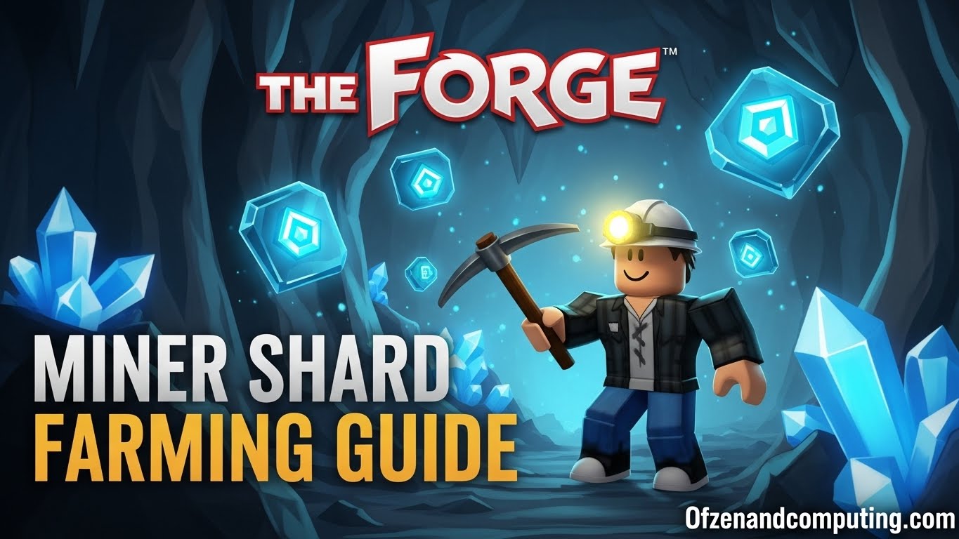 How to Farm Miner Shards Fast The Forge Guide