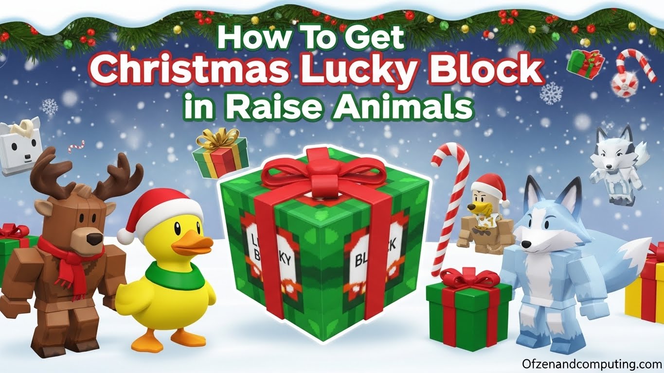 How to Get Christmas Lucky Block in Raise Animals