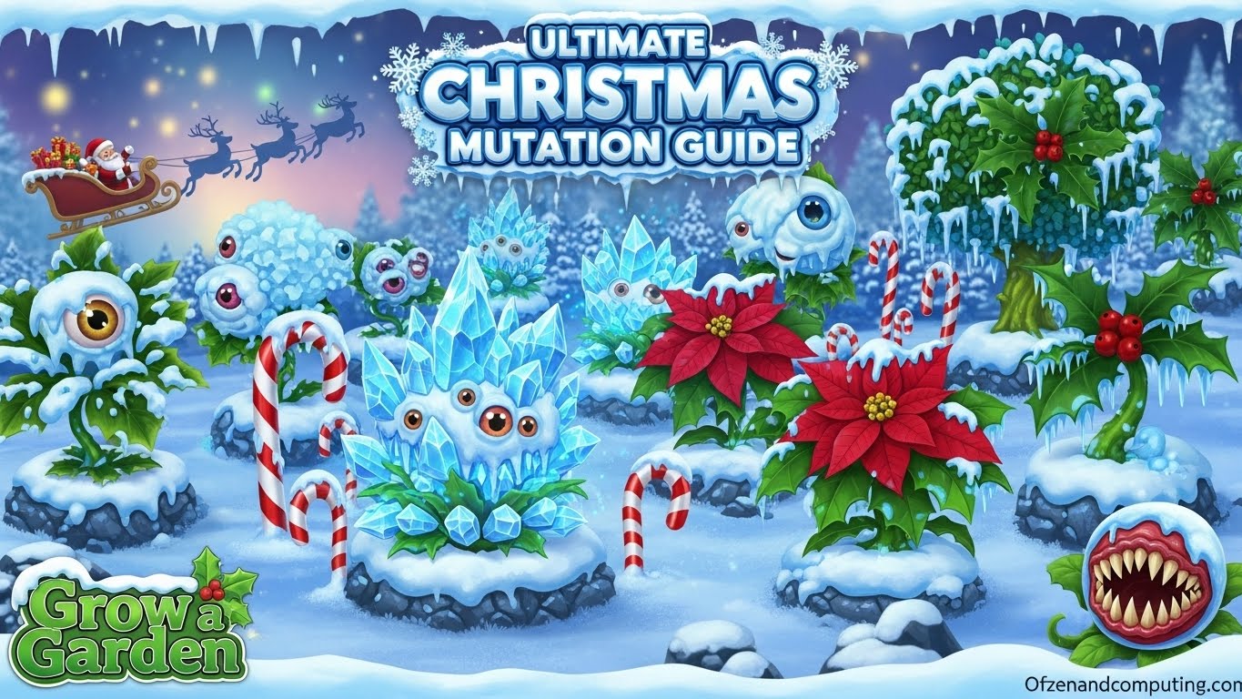How to Get Christmas Mutations in Grow a Garden