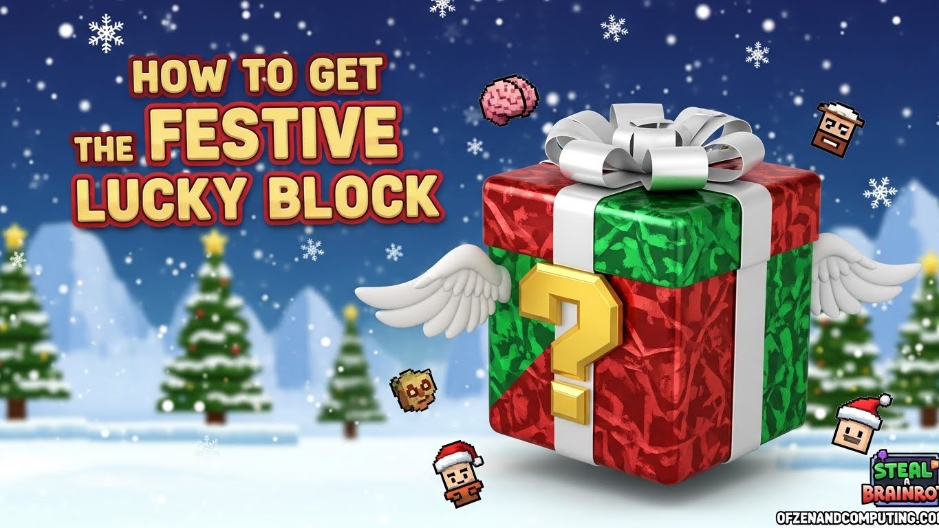 How to Get Festive Lucky Block in Steal a Brainrot