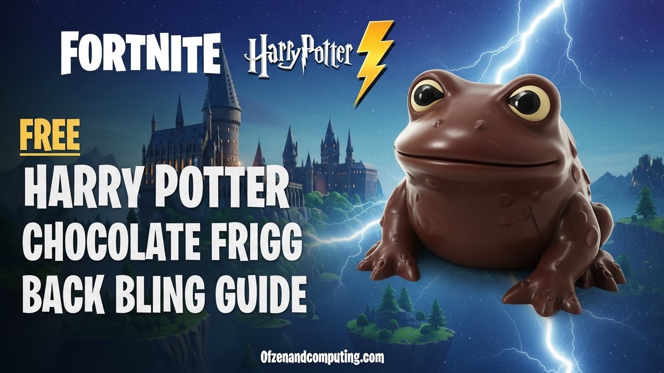 How to Get Fortnite Chocolate Frog Back Bling Free