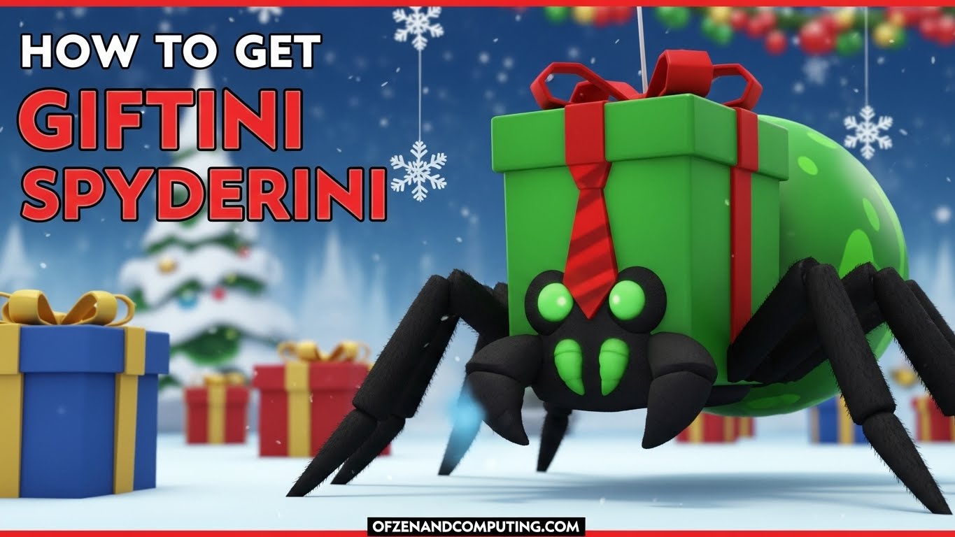 How to Get Giftini Spyderini in Steal a Brainrot