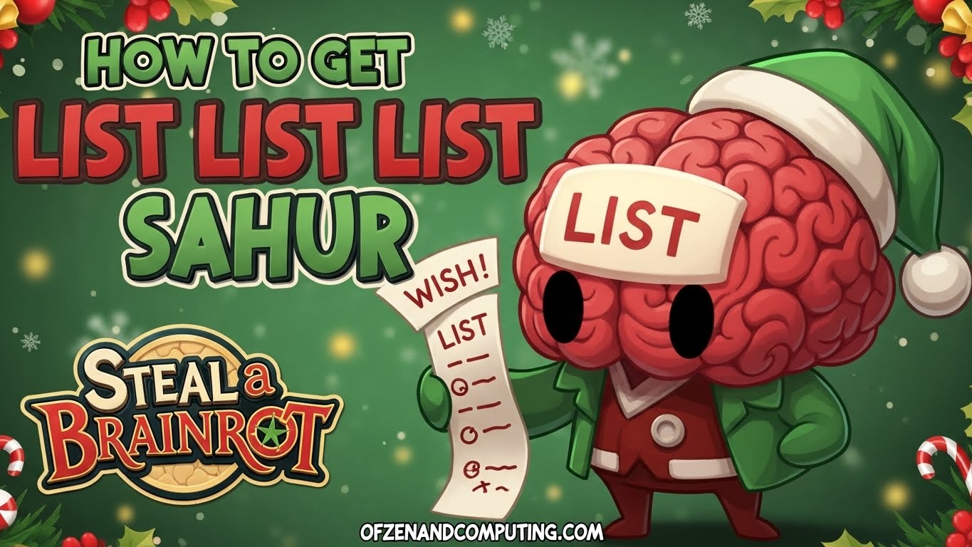 How to Get List List List Sahur in Steal a Brainrot