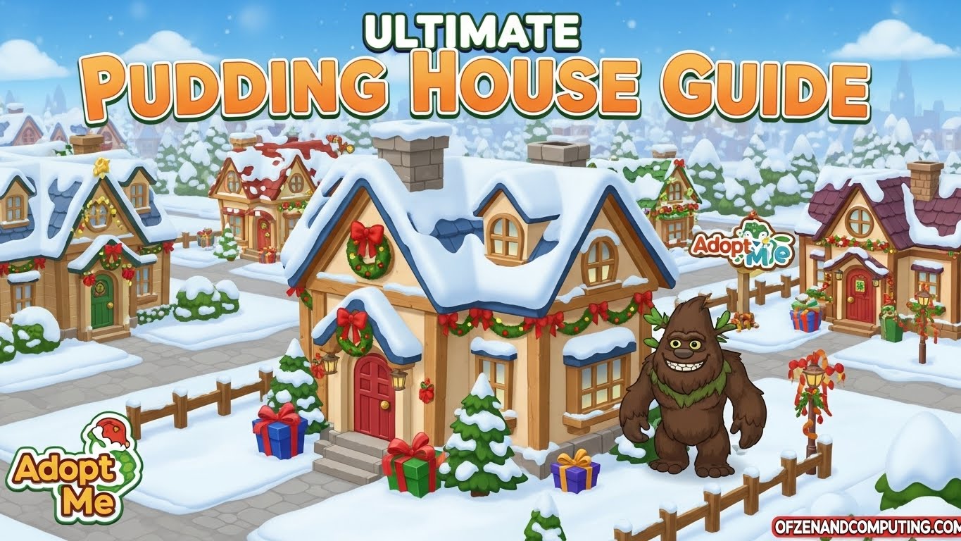 How to Get Pudding House & Tree Sasquatch in Adopt Me