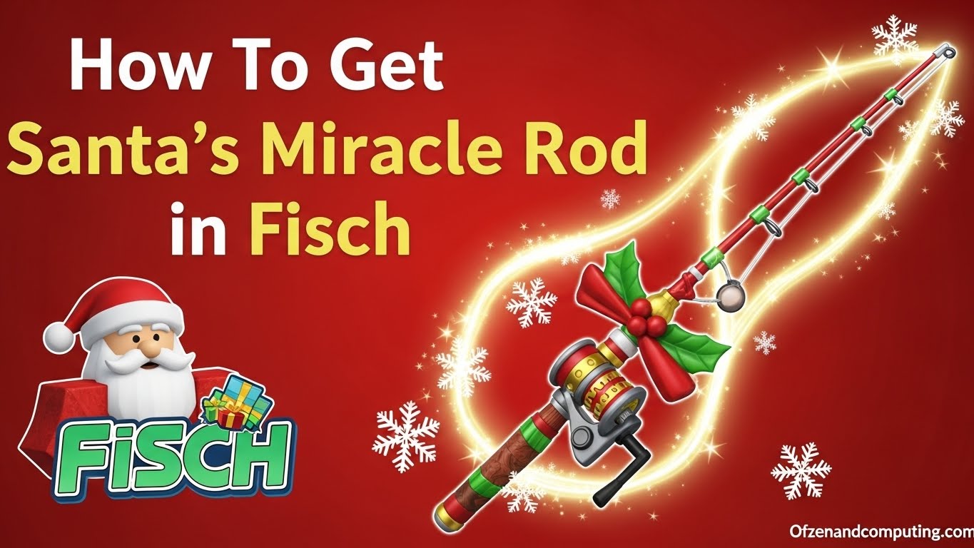 How to Get Santa's Miracle Rod Fisch