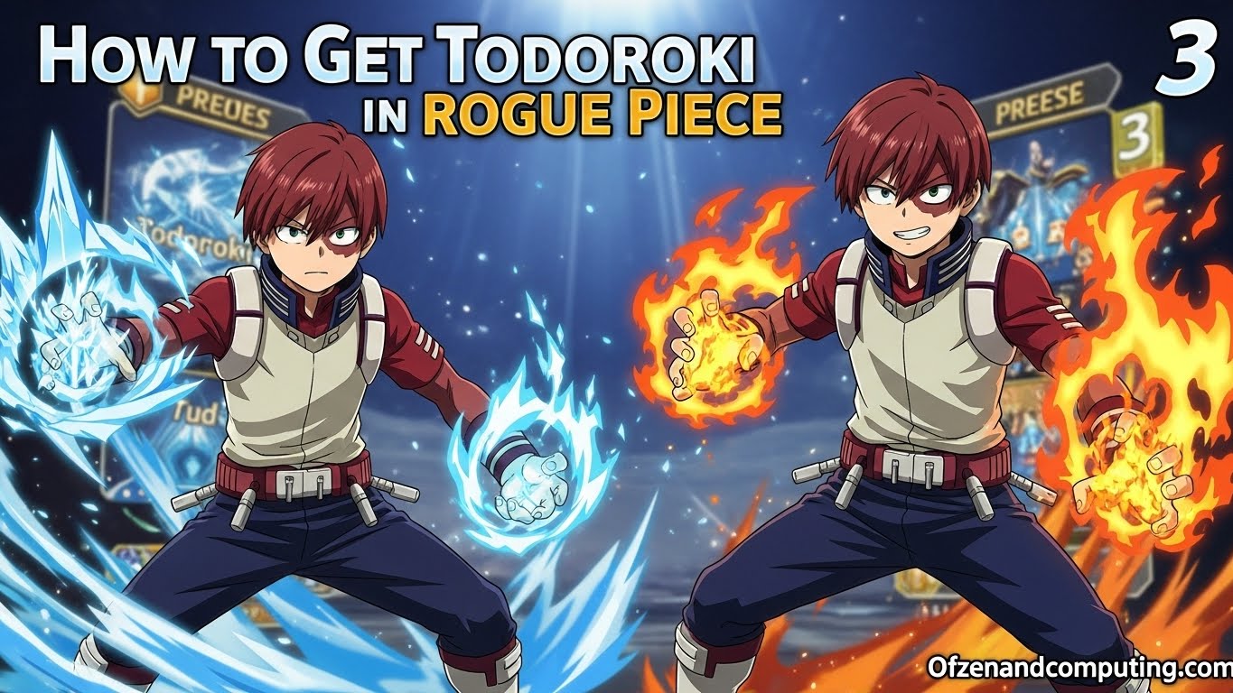 How to Get Todoroki in Rogue Piece