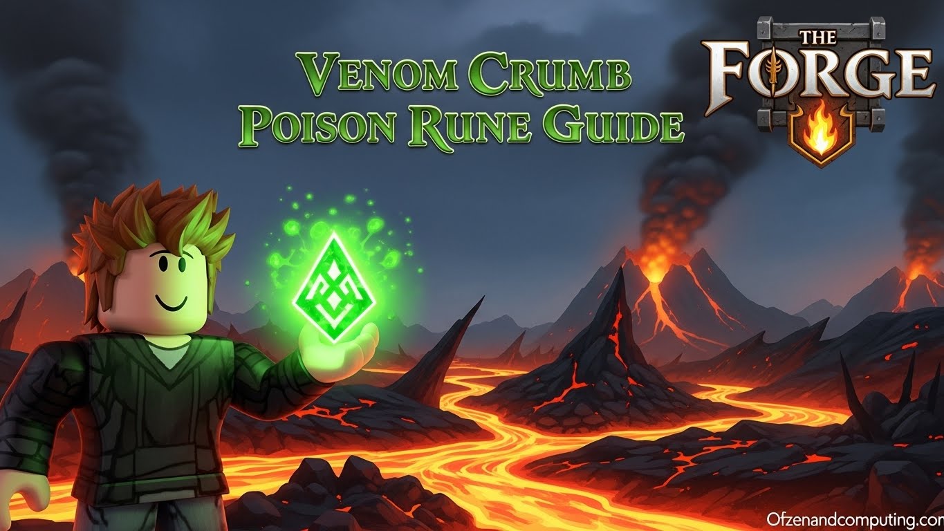How to Get Venom Crumb Poison Rune The Forge