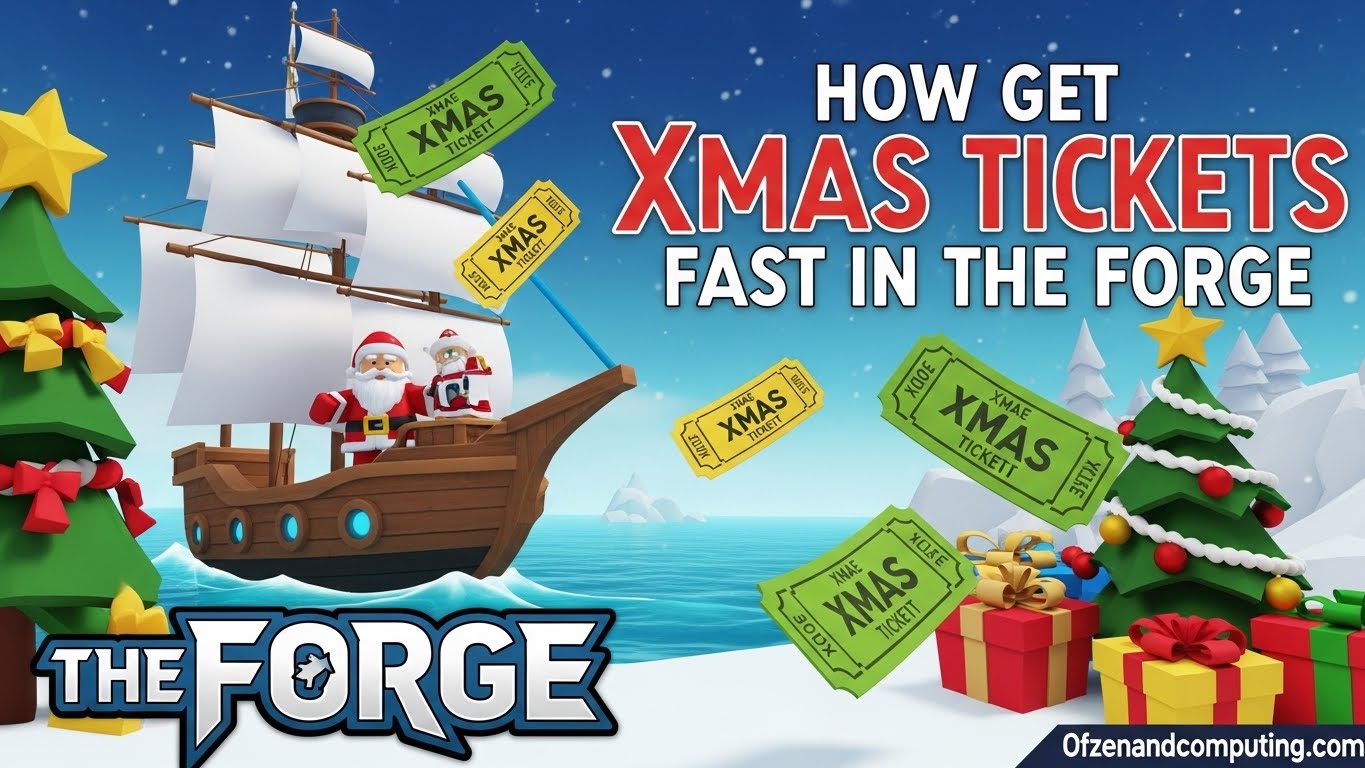 How to Get XMas Tickets Fast in The Forge