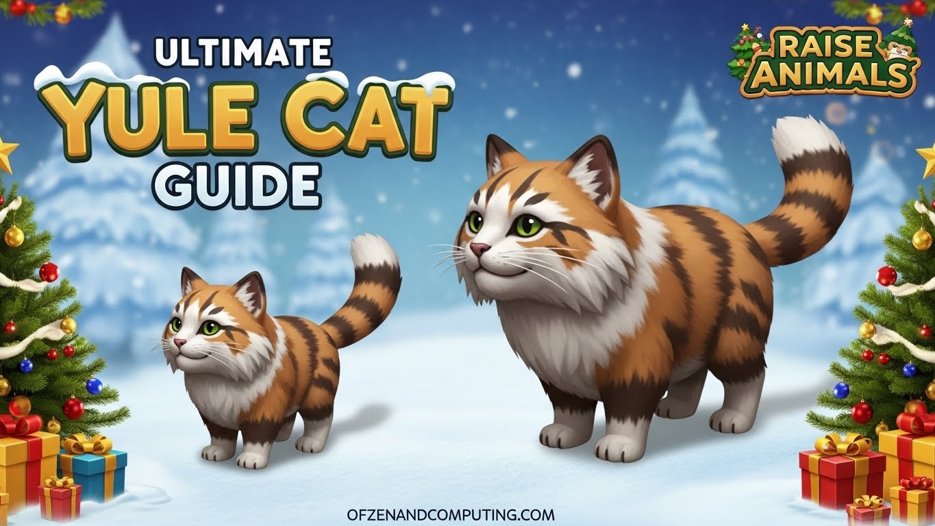 How to Get Yule Cat Raise Animals