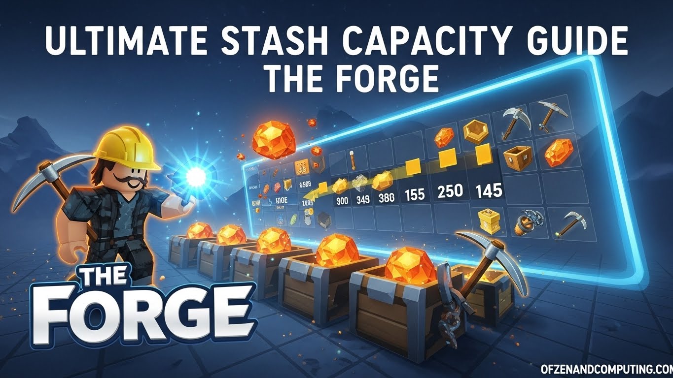 How to Increase Stash Space The Forge
