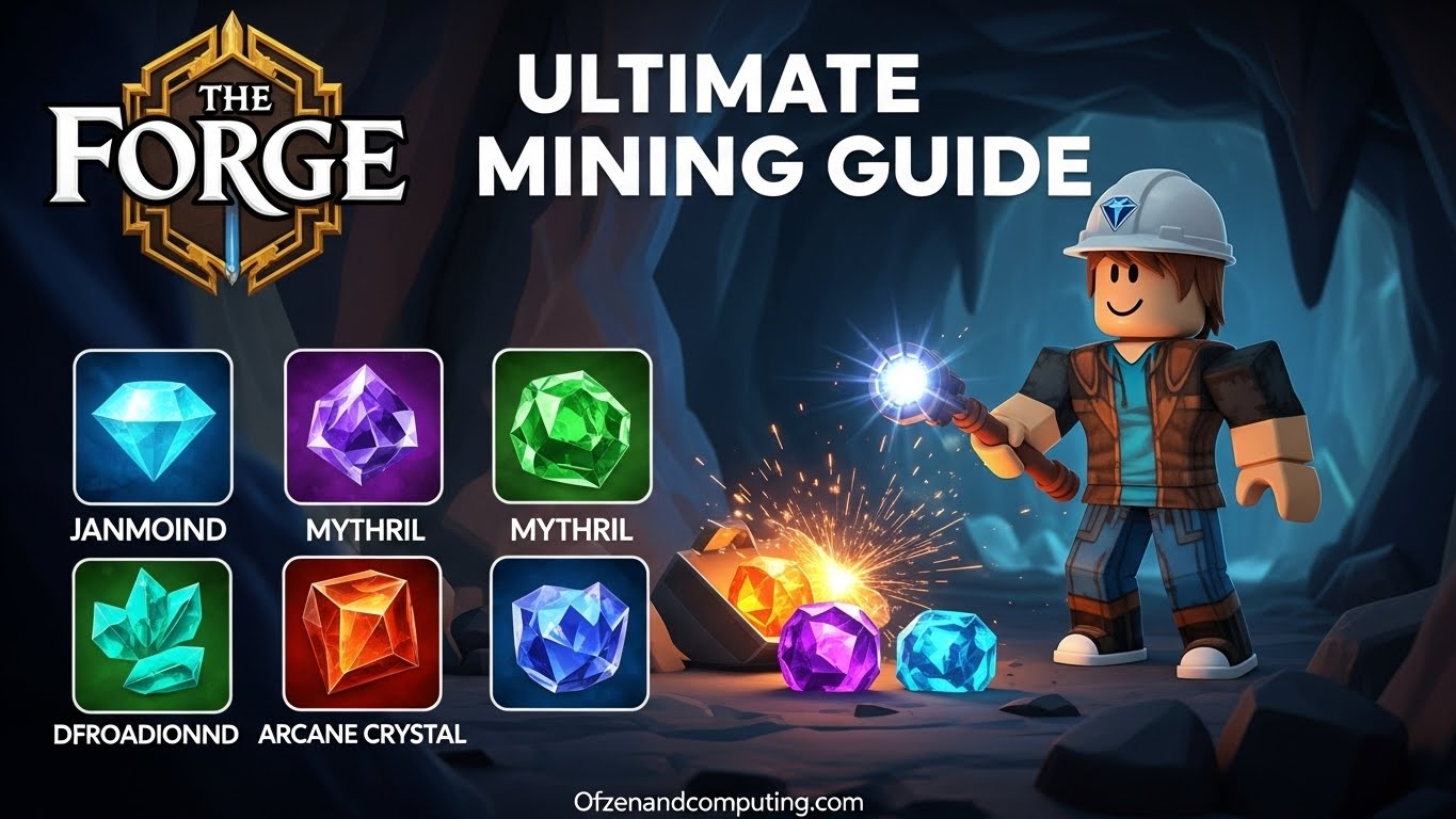 How to Mine Faster The Forge