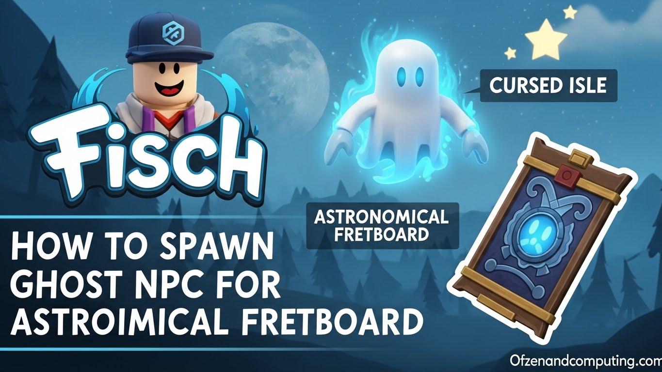 How to Spawn Ghost NPC Astronomical Fretboard Fisch