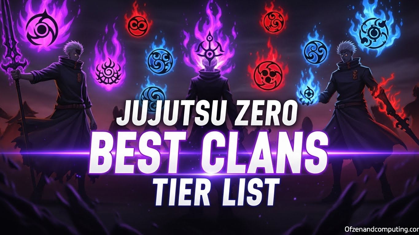 Jujutsu Zero Clans Tier List & Rankings
