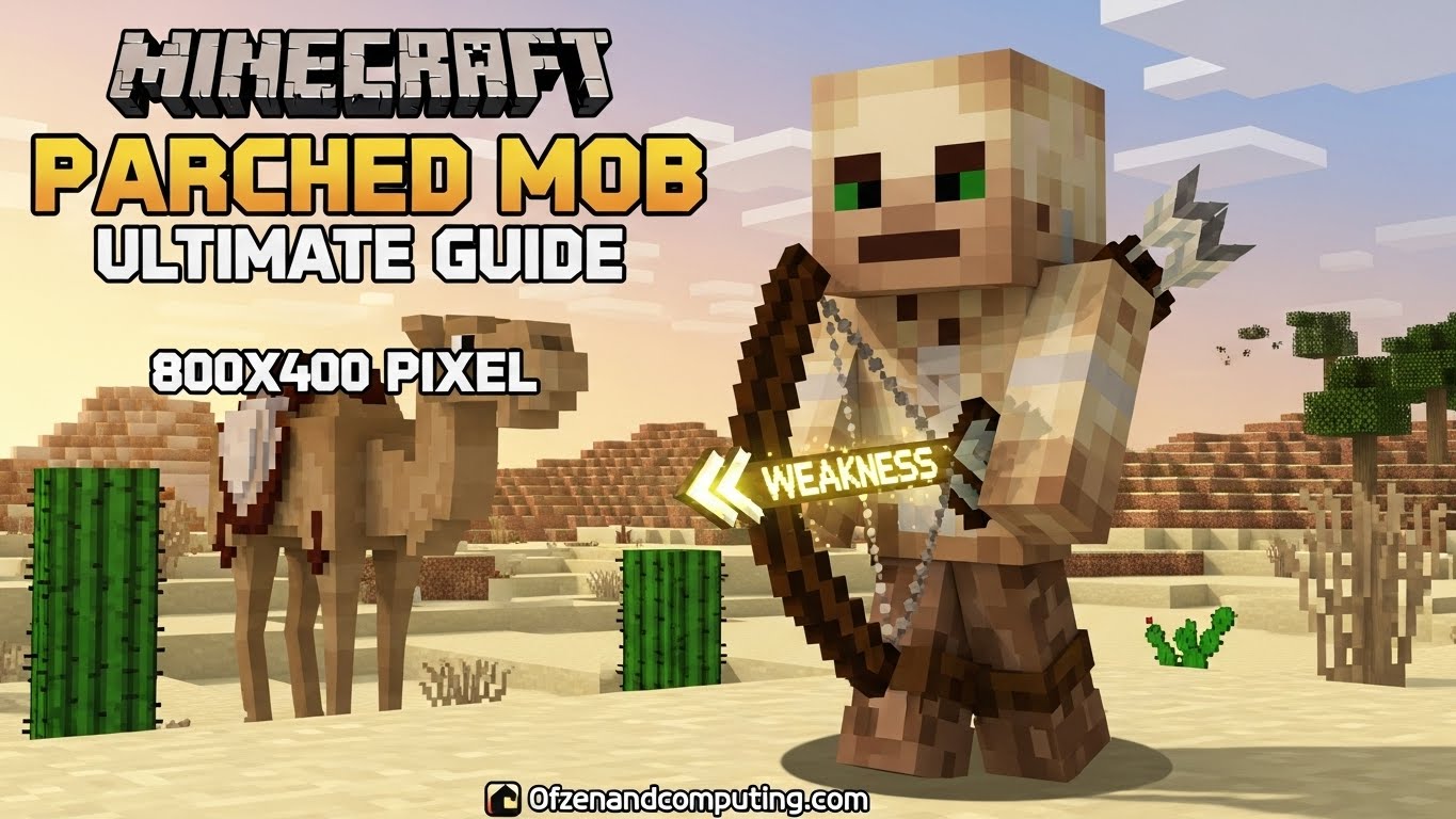 Minecraft Parched Mob Guide