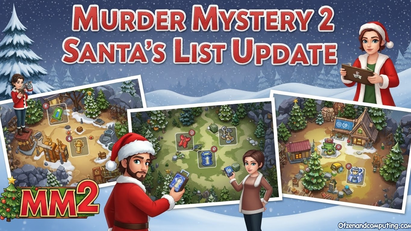 Murder Mystery 2 Santa's List Event Guide