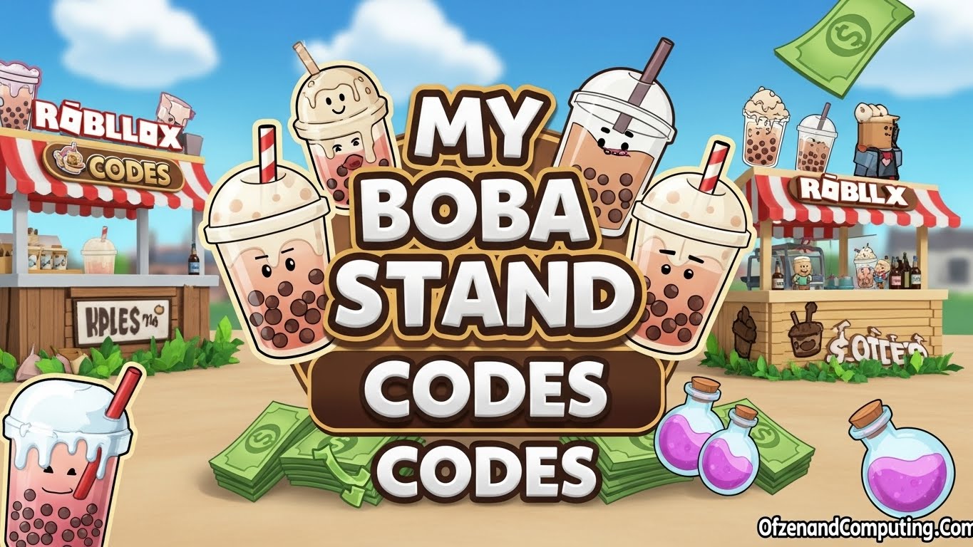 My Boba Stand Codes