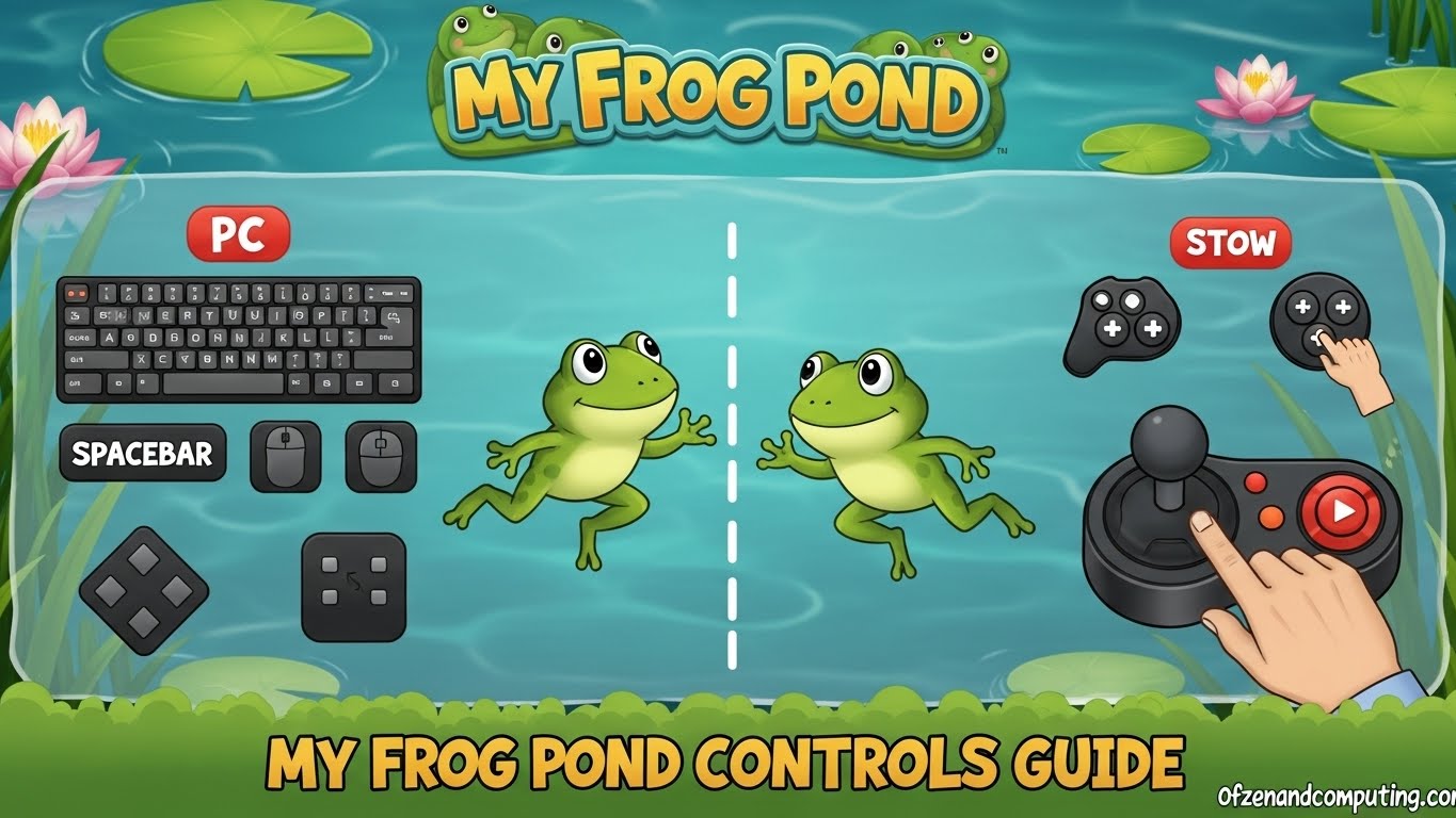 My Frog Pond Controls Guide