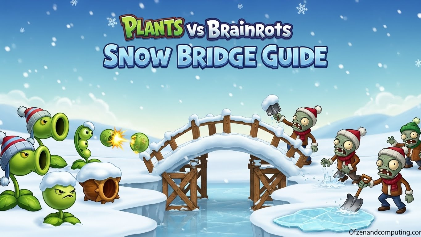 Plants Vs Brainrots Snow Bridge Update