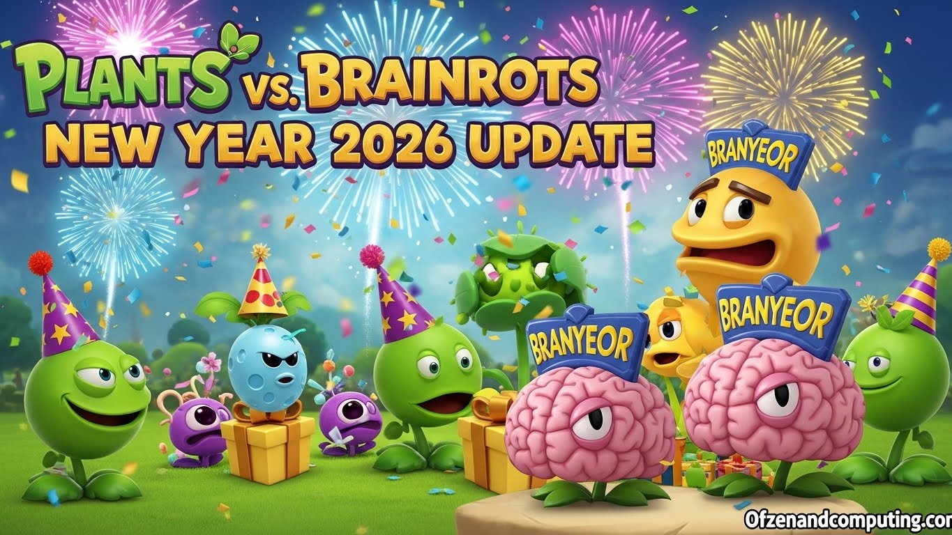 Plants vs Brainrots New Year 2026 Update