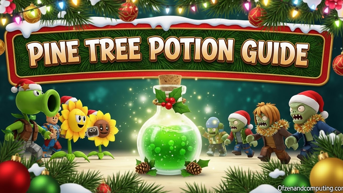 Plants vs Brainrots Pine Tree Potion Guide