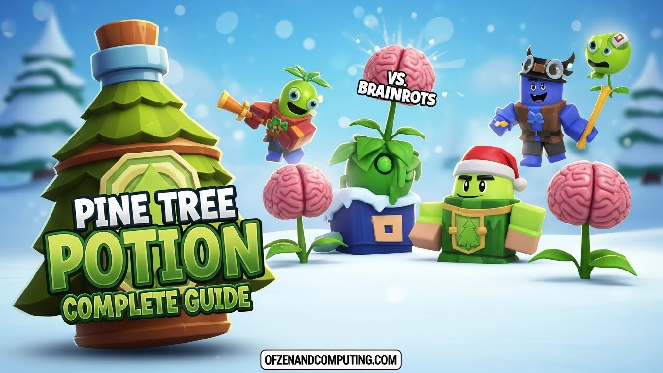 Plants vs Brainrots Pine Tree Potions Guide