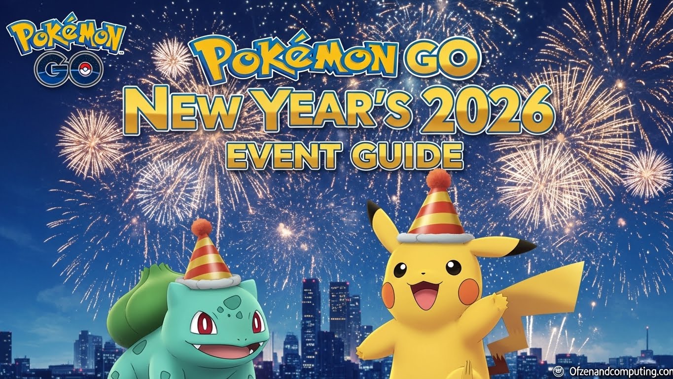 Pokemon GO New Year's 2026 Event