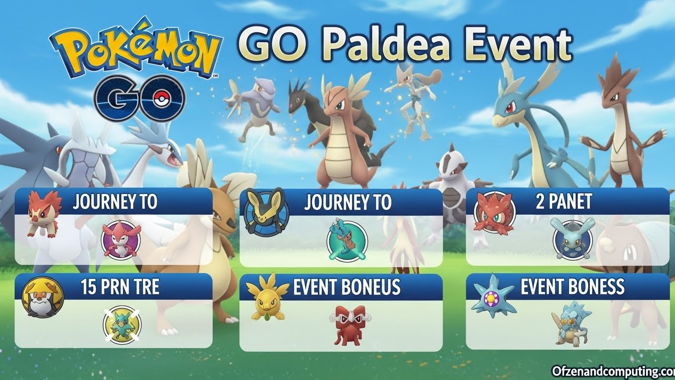 Pokemon GO Paldea Event