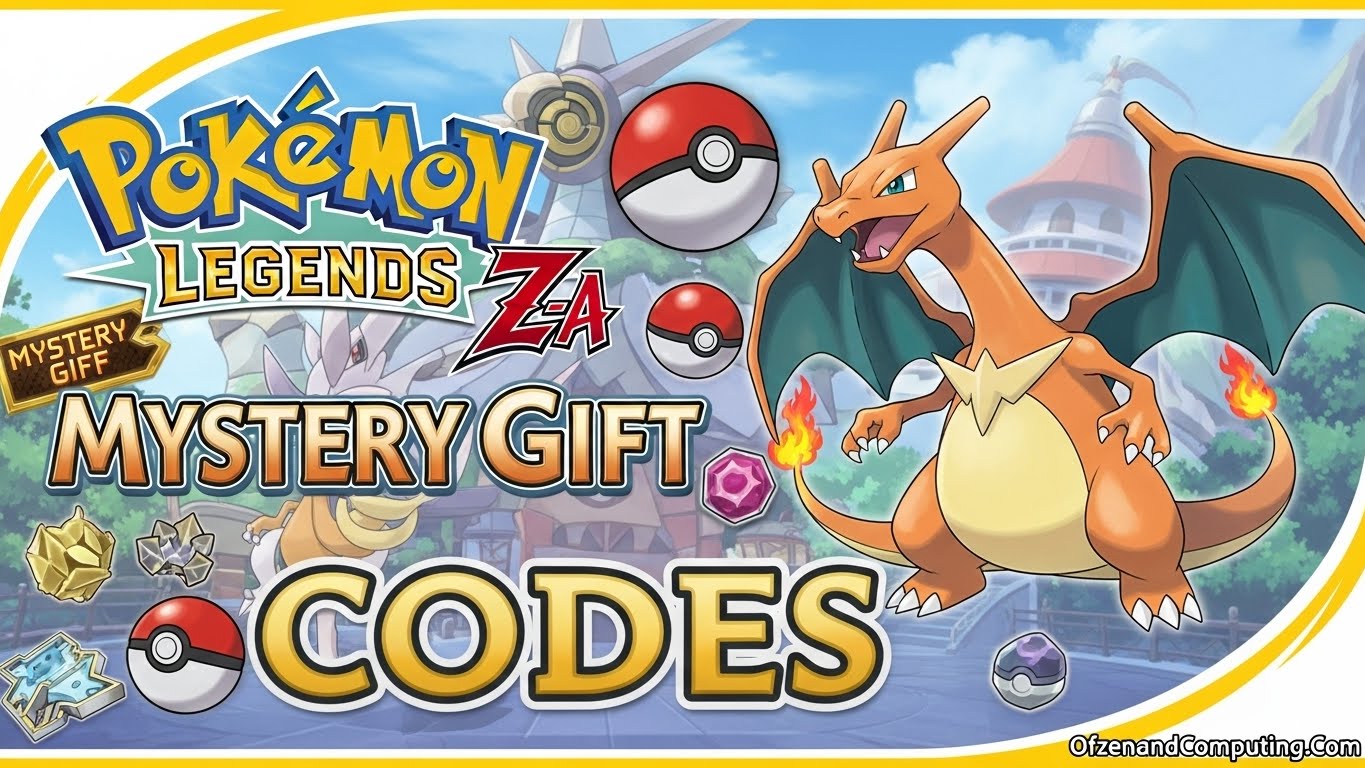 Pokemon Legends ZA Codes