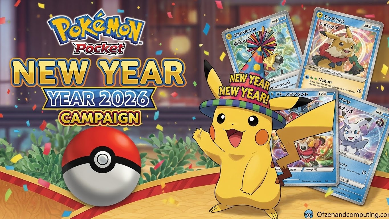 Pokemon TCG Pocket New Year 2026 Campaign