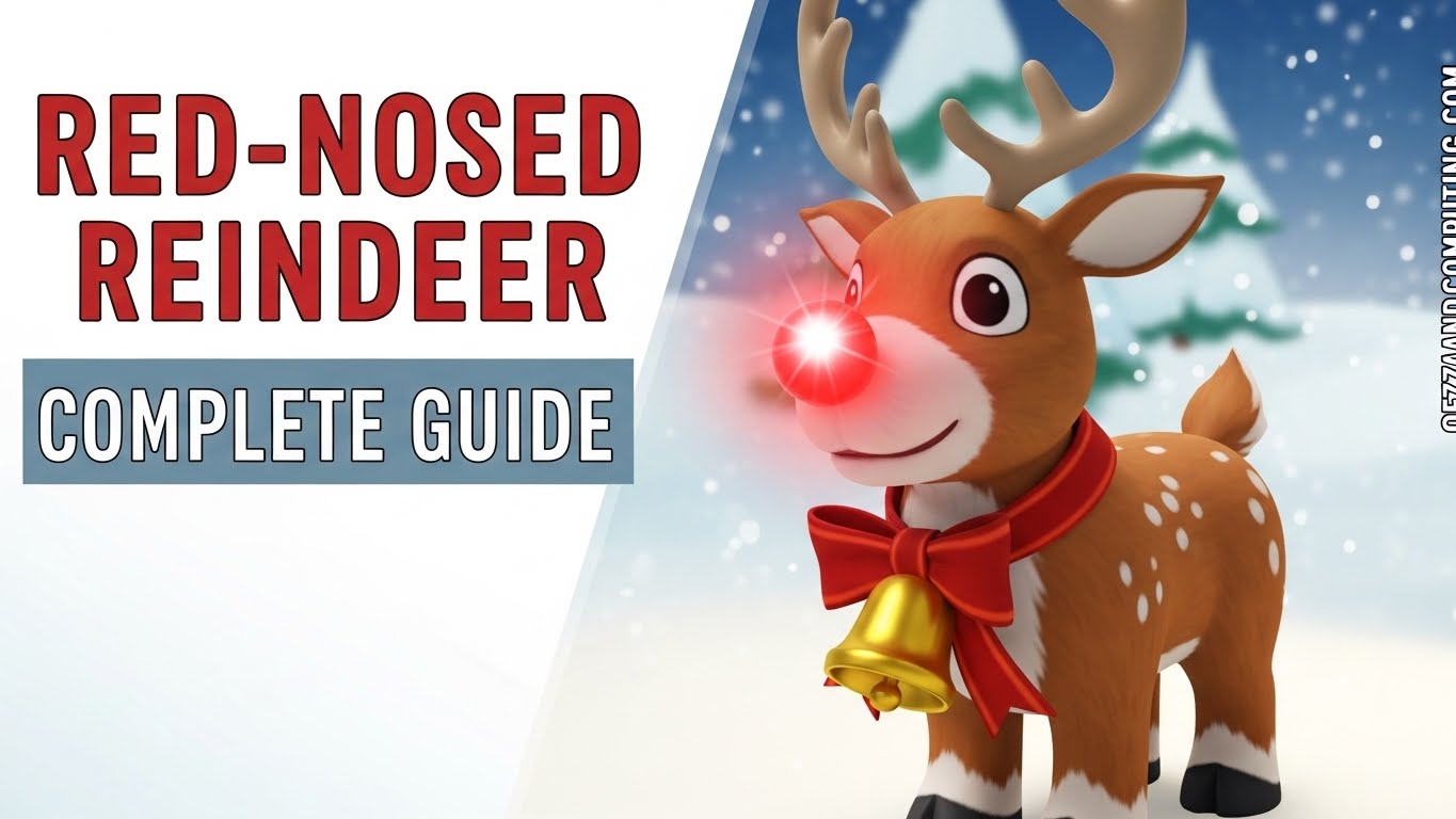 Red-Nosed Reindeer in Grow a Garden
