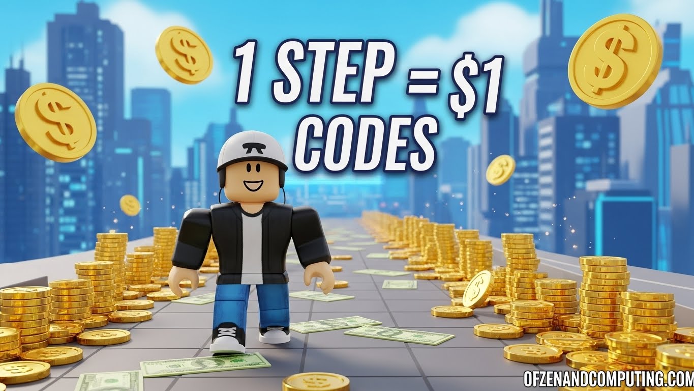 Roblox 1 Step = $1 Codes