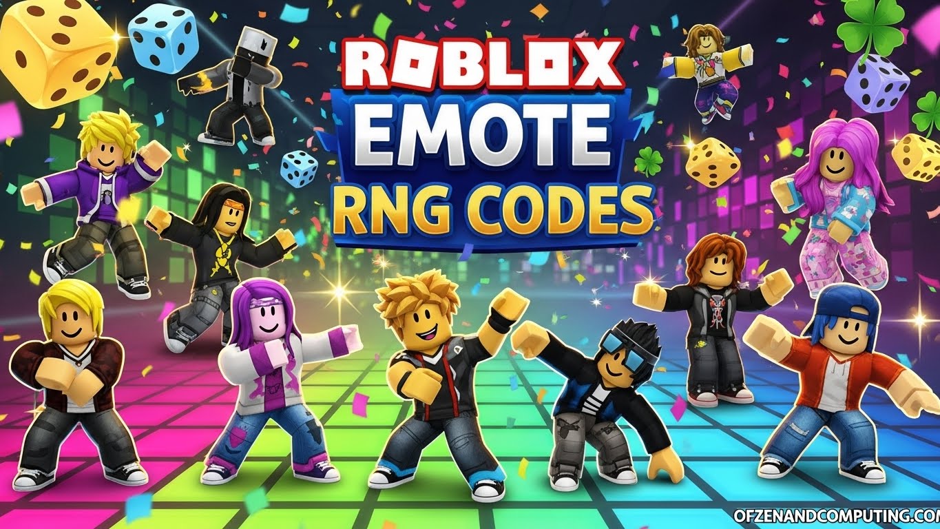 Roblox Emote RNG Codes