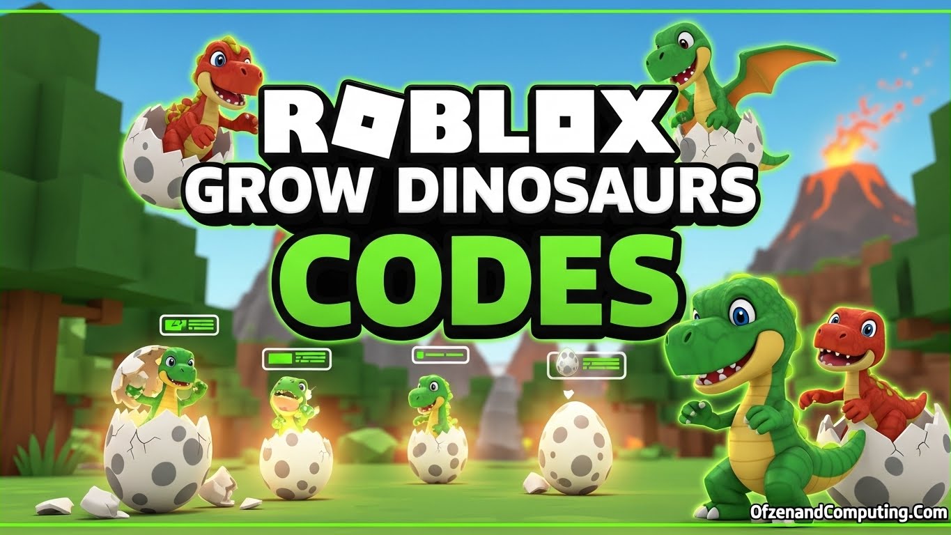 Roblox Grow Dinosaurs Code