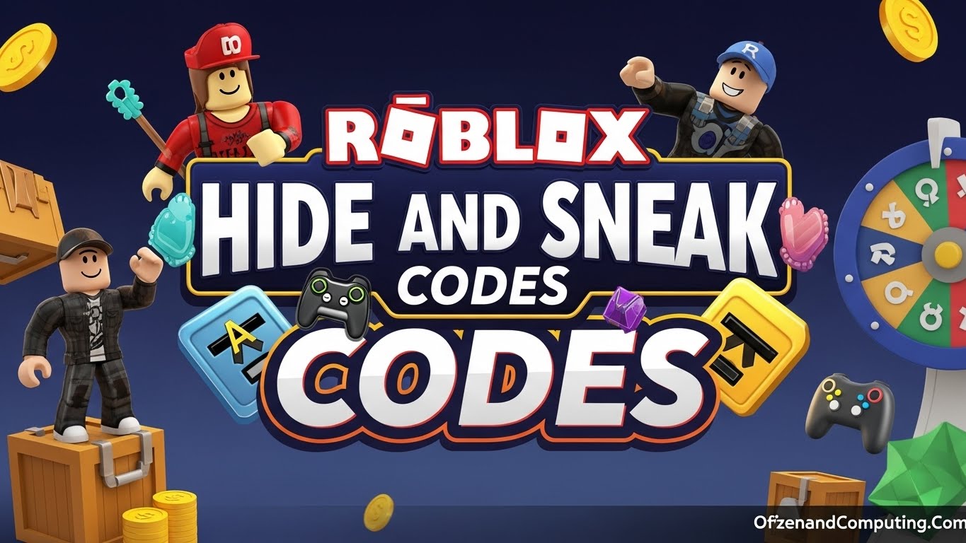 Roblox Hide and Sneak Codes
