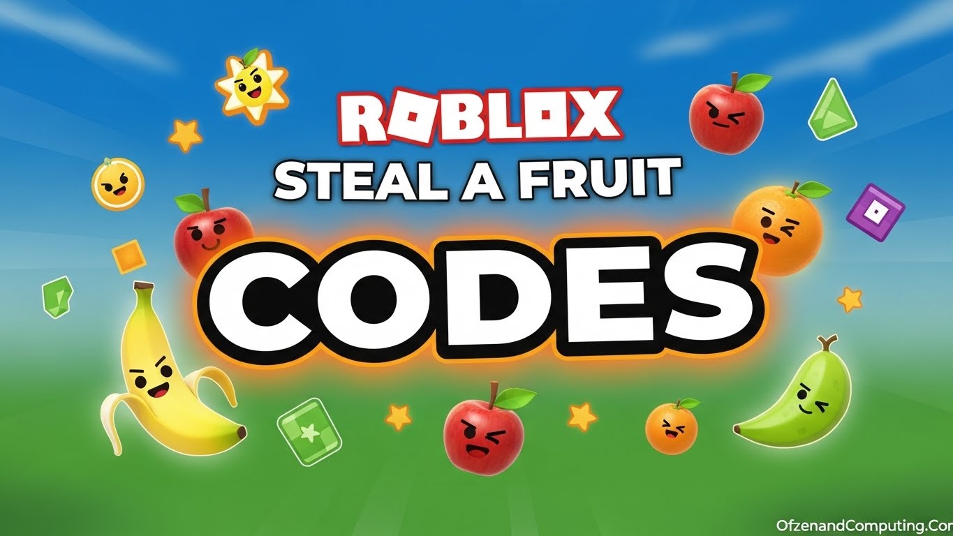 Roblox Steal A Fruit Codes