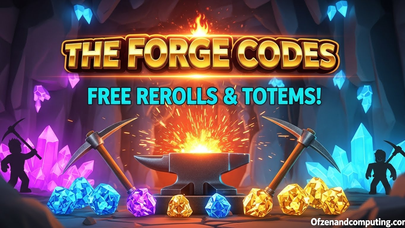 Roblox The Forge Codes