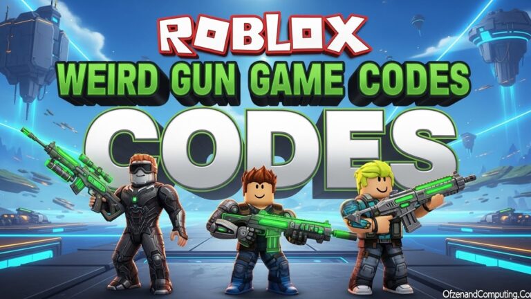 Roblox Weird Gun Game Codes (March 2026) 10+New Active Codes