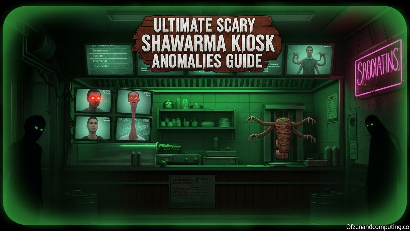 Scary Shawarma Kiosk Anomalies List