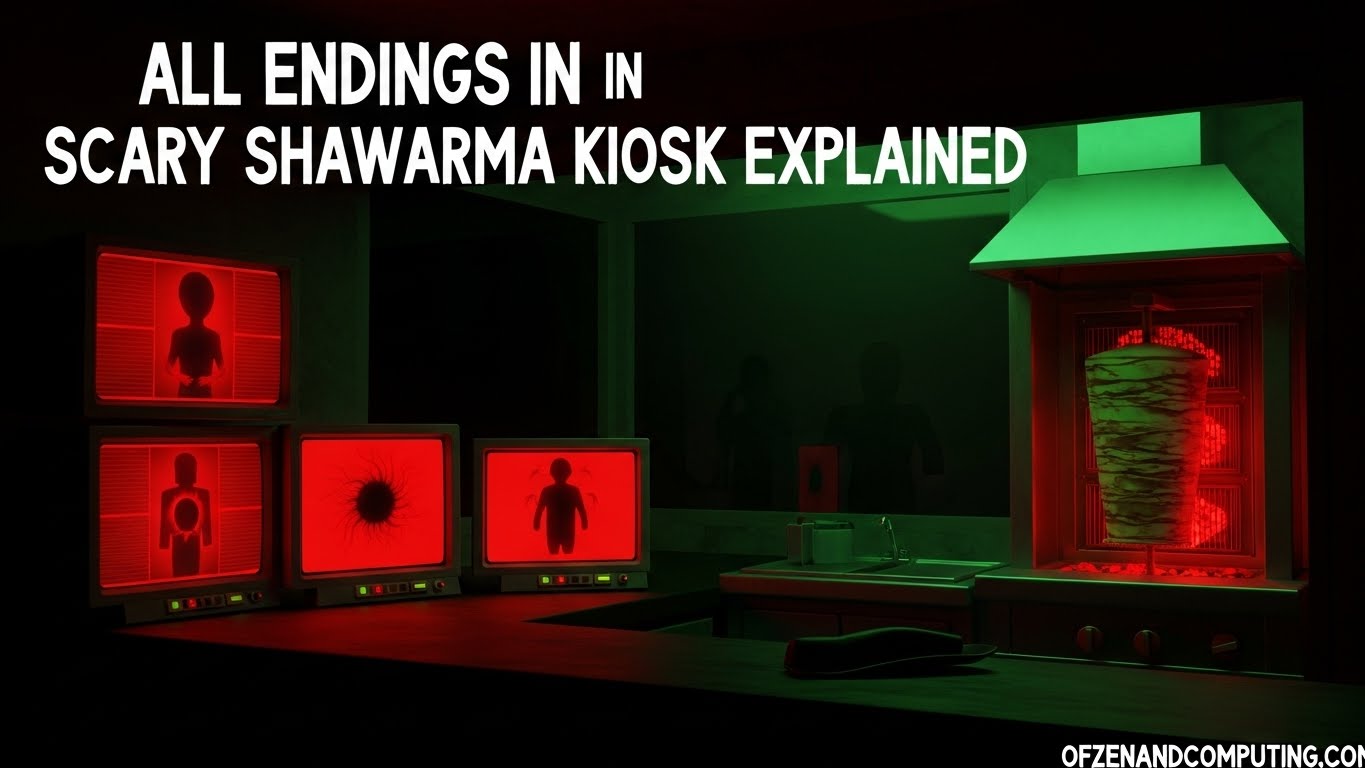 Scary Shawarma Kiosk Endings