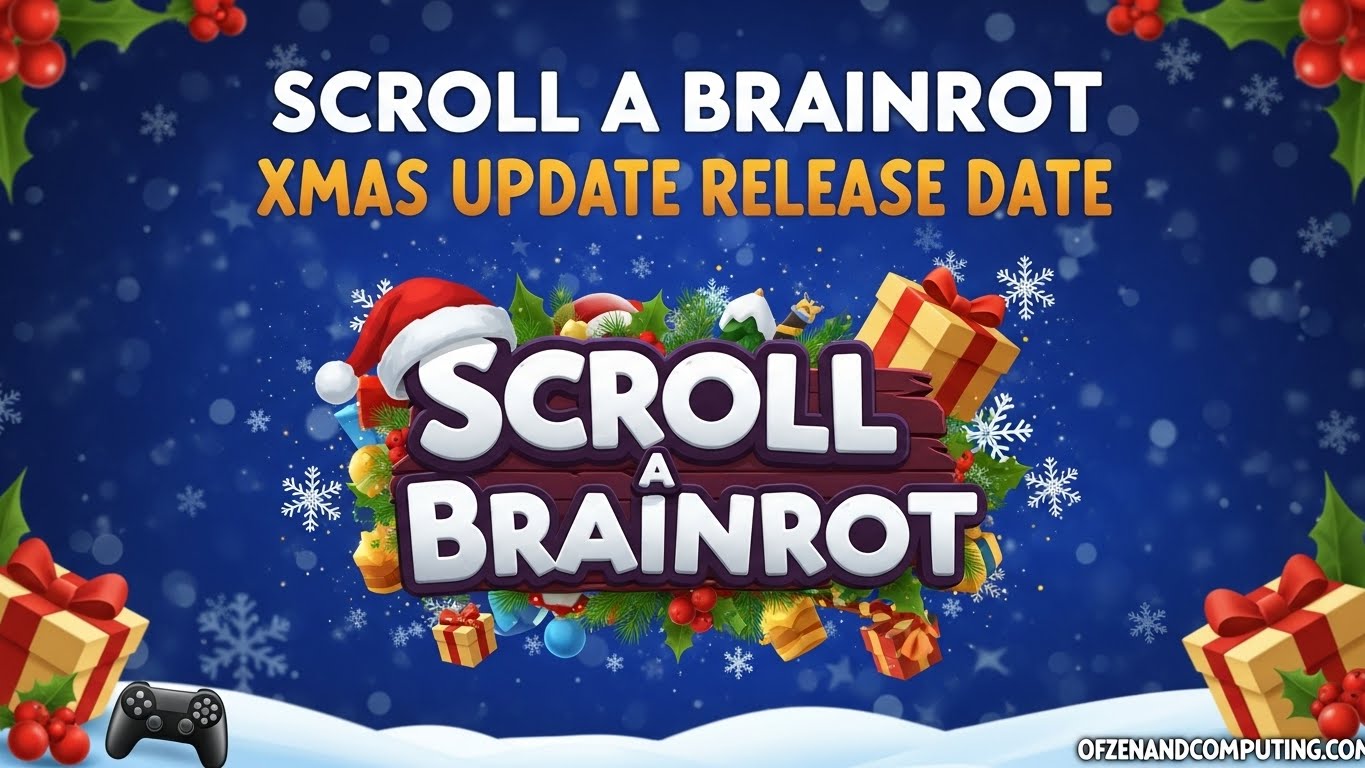 Scroll a Brainrot Xmas Update Release Date