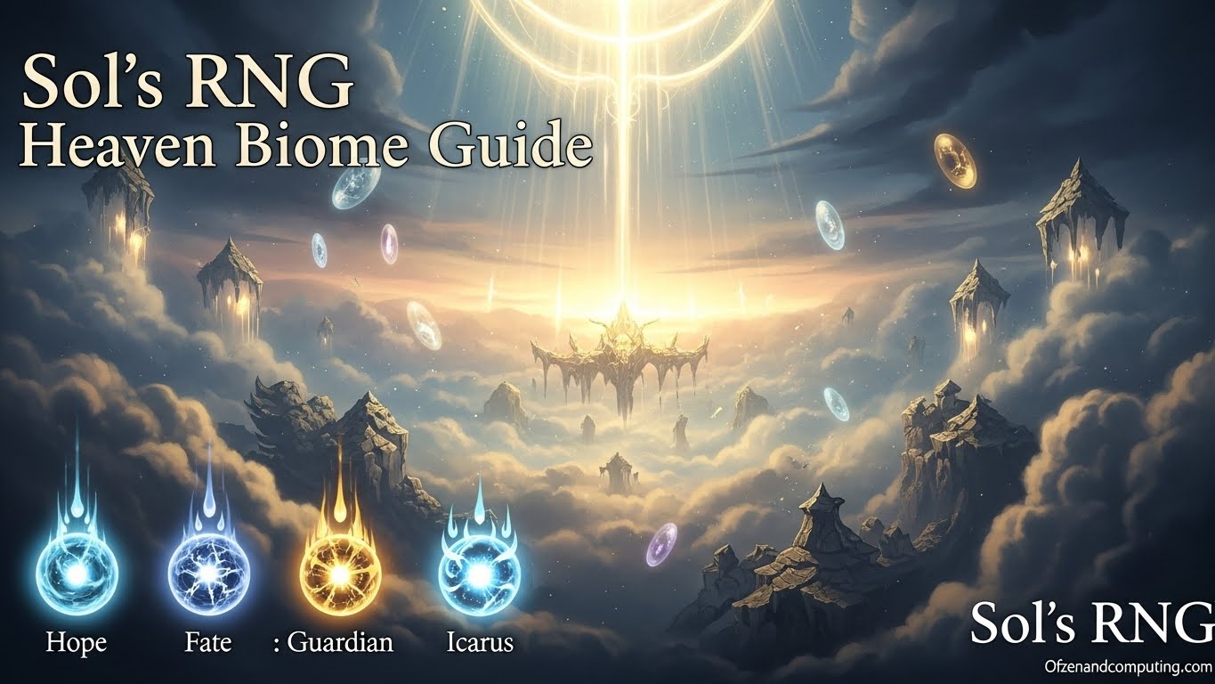 Sol's RNG Heaven Biome Guide & Codes