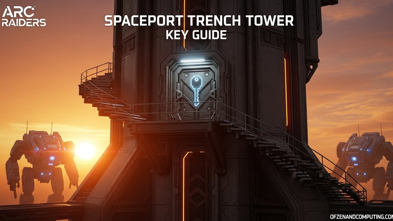 Spaceport Trench Tower Key ARC Raiders