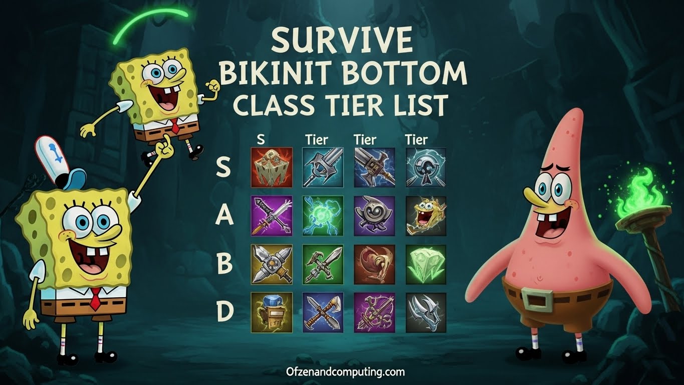 Survive Bikini Bottom Tier List