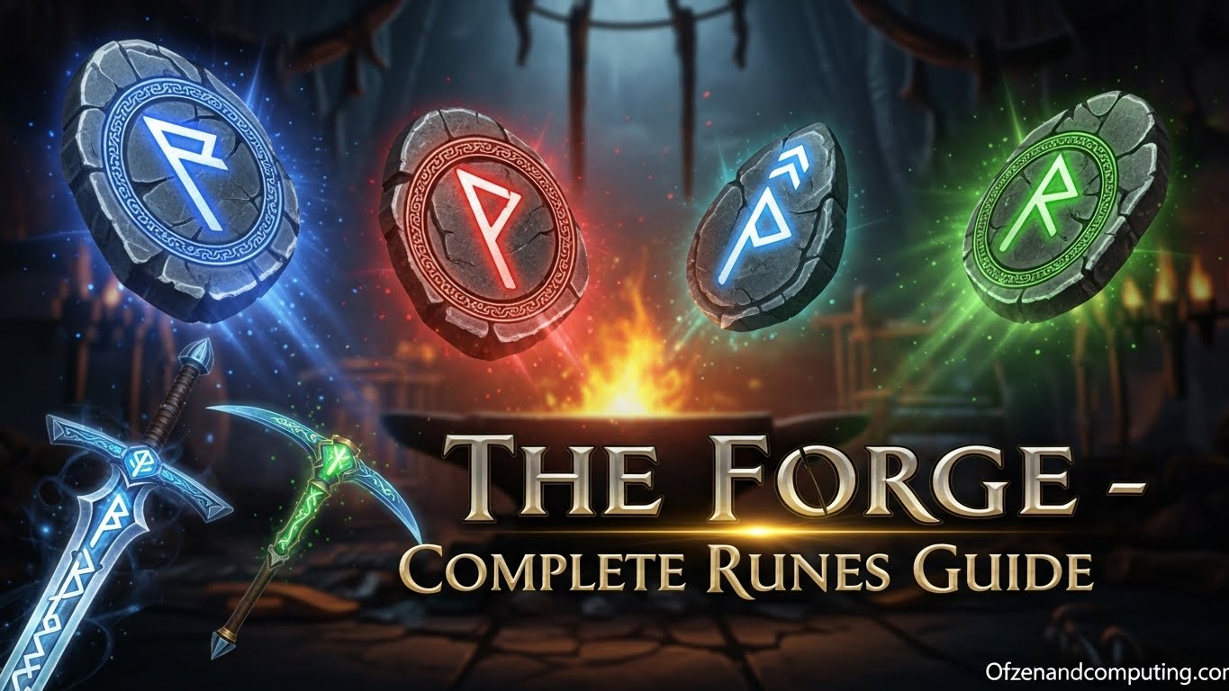 The Forge All Runes, Their Traits, and How to Get Them