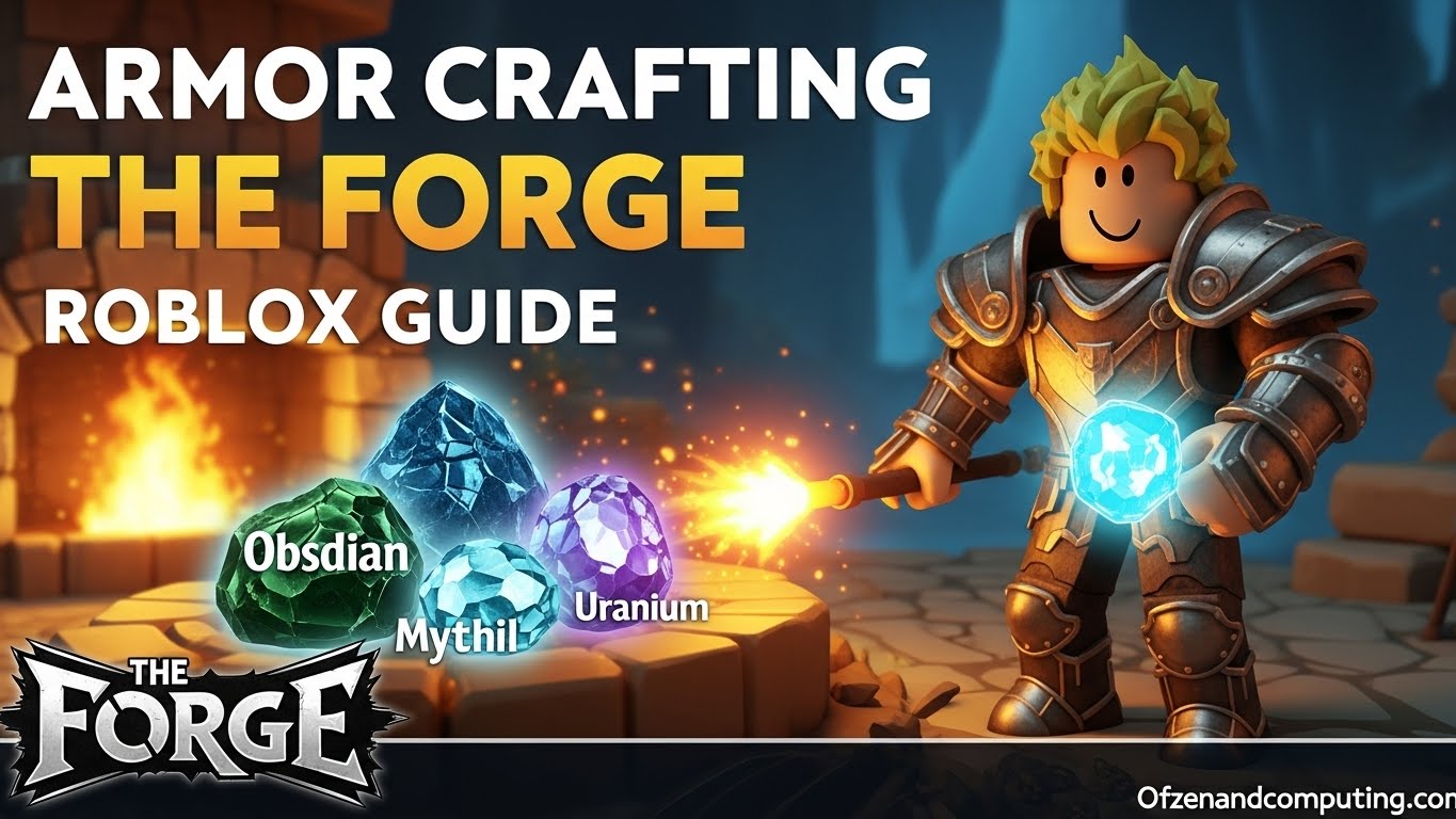 The Forge Armor Crafting Complete Guide