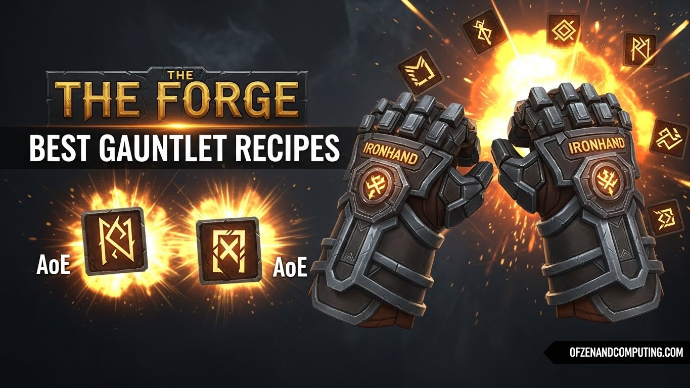 The Forge Best Gauntlet Recipes