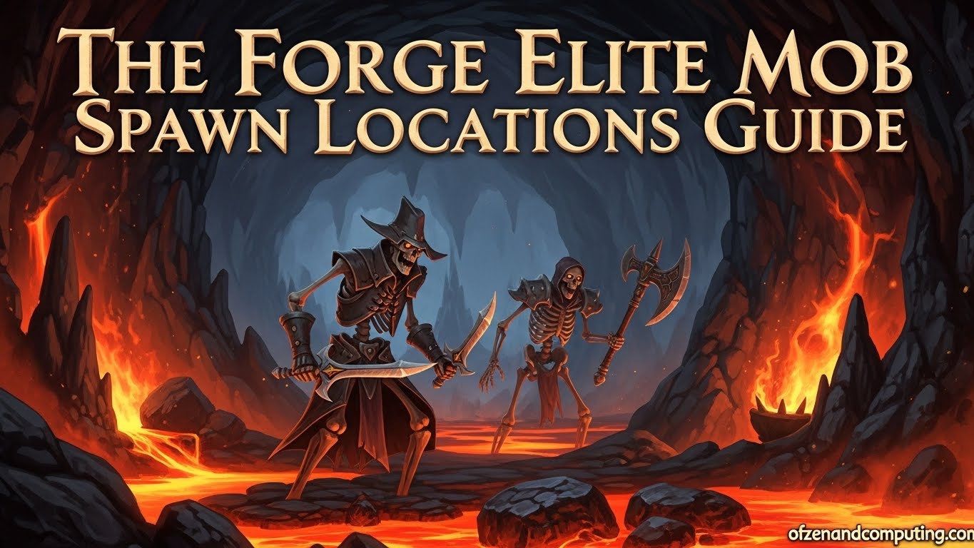 The Forge Elite Mob Spawn Locations Guide