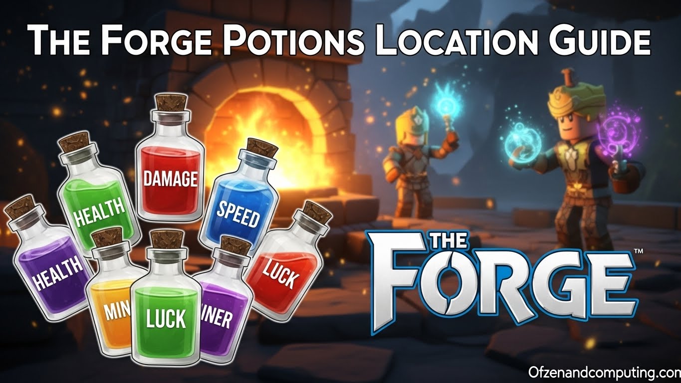 The Forge Potions Location